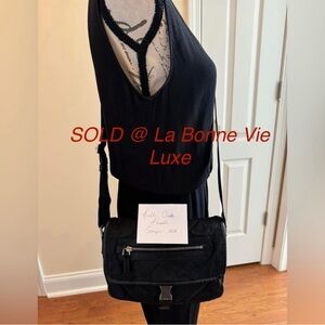 Prada Tessuto Nylon Messenger Crossbody